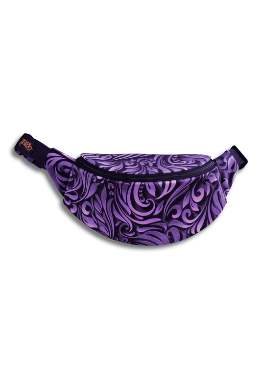 H- Purple swirl Fanny